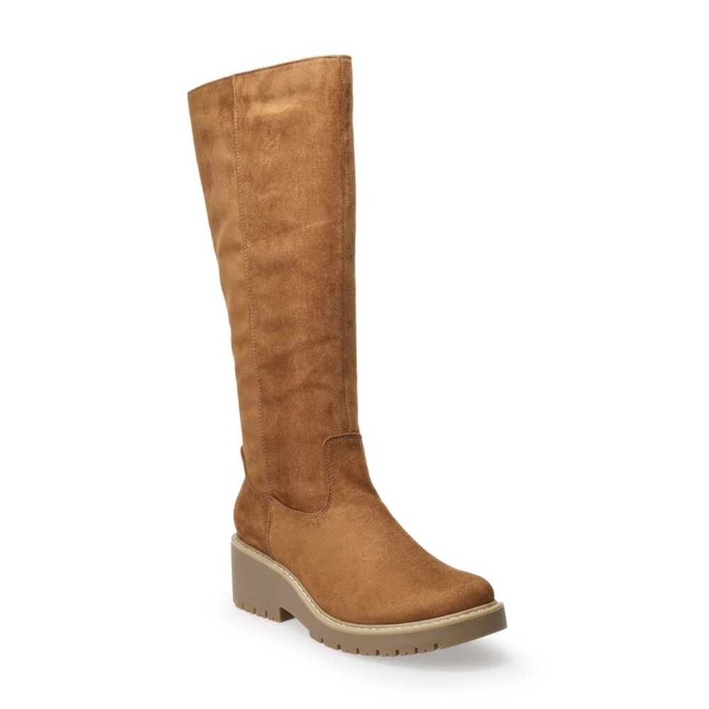 Cute, Comfortable & Affordable Sonoma ‘Addie’ Tall Cognac Boot - Size 10 (BNIB)